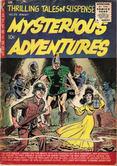 Mysterious Adventures #25 Comic