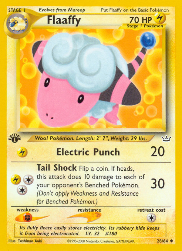 Flaaffy (28/64) - Neo Revelation Pokémon Card