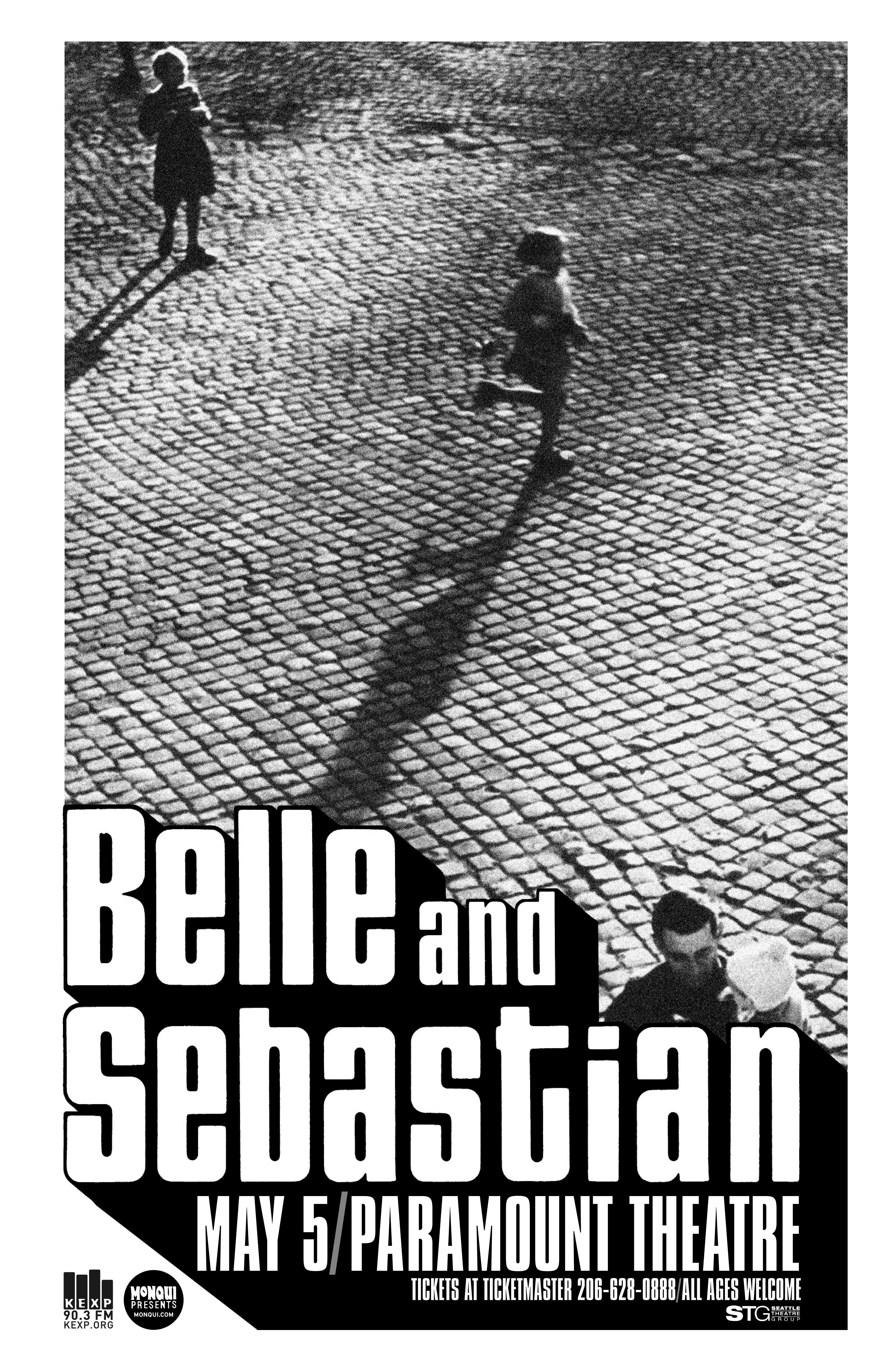 MXP-205.4 Belle & Sebastian 2011 Paramount Theatre  May 5 Concert Poster