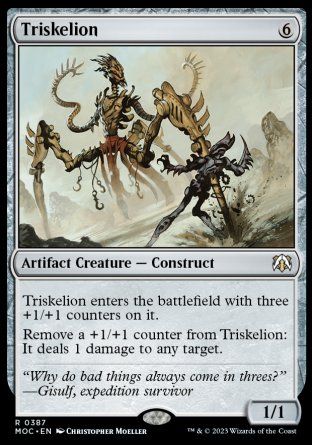 Triskelion (March of the Machine Commander Decks) Trading Card