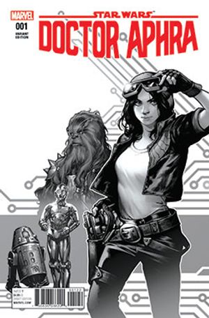 Doctor Aphra #1 (Kamome Shirahama Black & White Variant)