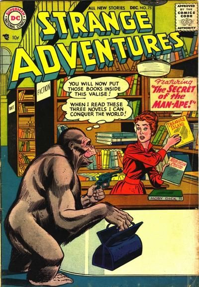 Strange Adventures #75 Comic