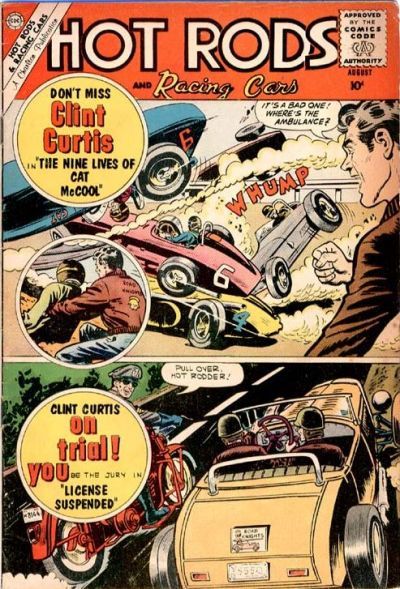 Hot Rods and Racing Cars #47 Comic