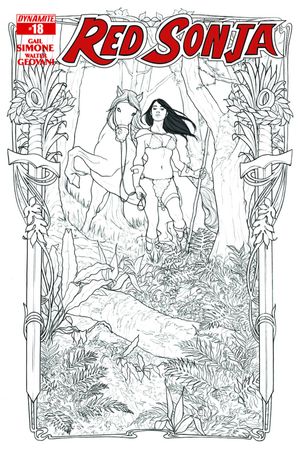 Red Sonja #18 (15 Copy Frison B&amp;w Cover)