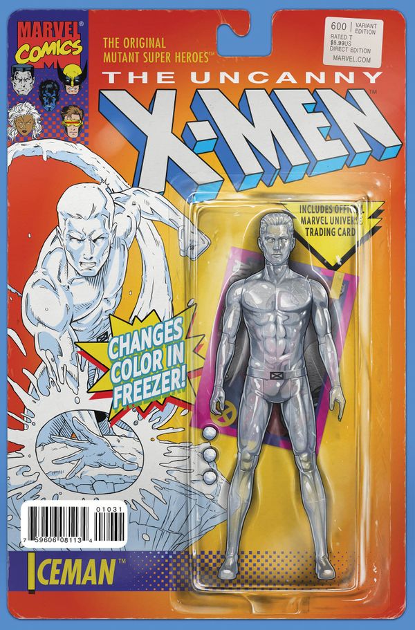 Uncanny X-men #600 (Christopher Action Figure B Variant)