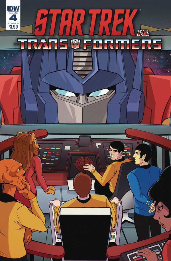 Star Trek vs Transformers #4 (Cover B Tramontano)