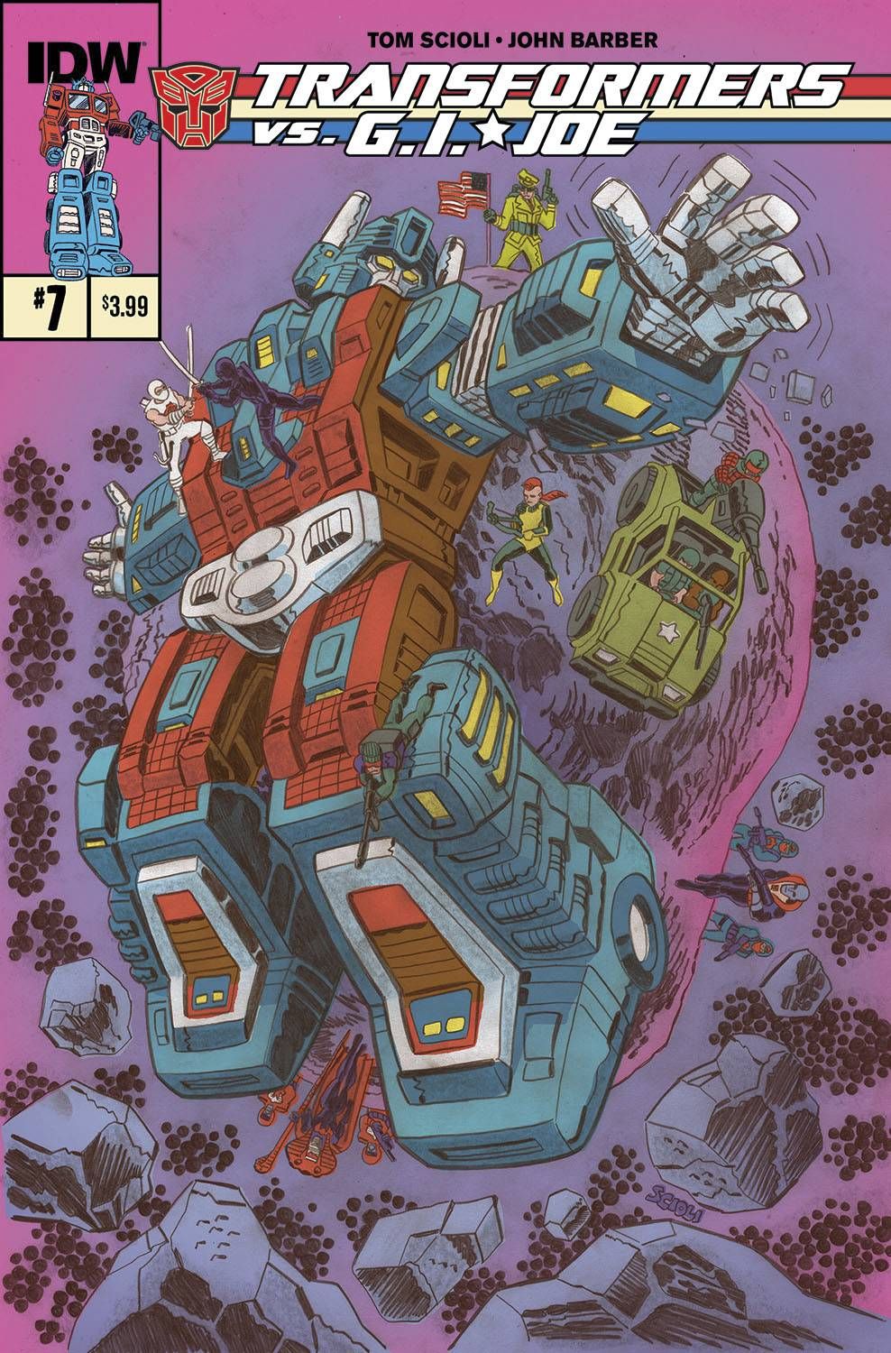 Transformers Vs G.I. Joe #7 Comic