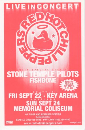 Red Hot Chili Peppers & Stone Temple Pilots at Key Arena