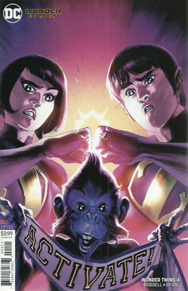 Wonder Twins #4 (Variant Cover)