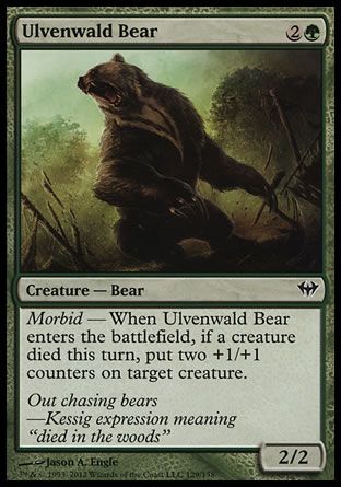 Ulvenwald Bear (Dark Ascension) Trading Card