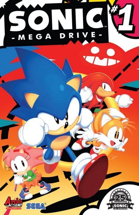 Sonic Mega Drive #1 Comic