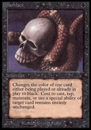 Deathlace (Alpha) Trading Card