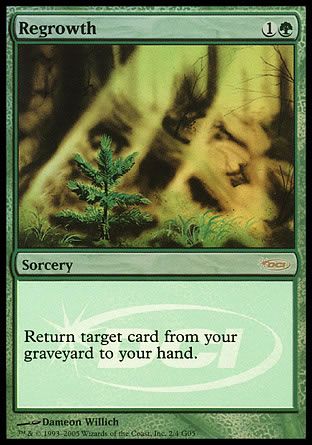 Regrowth (Judge Gift Promos) Trading Card