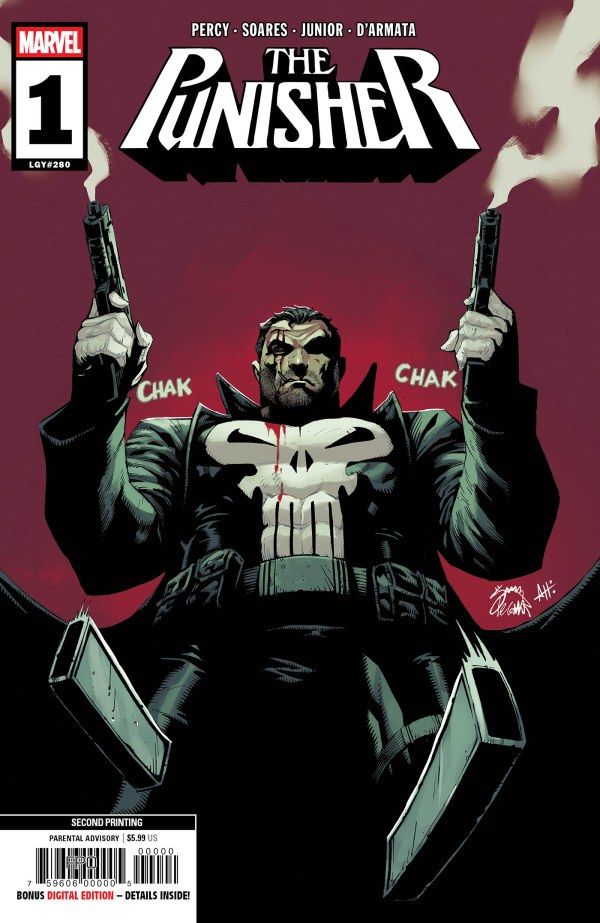 Punisher #1 (Ryan Stegman 2nd Printing Variant) Comic