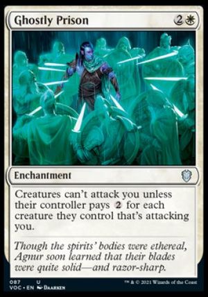 Ghostly Prison (Innistrad Crimson Vow Commander Decks)