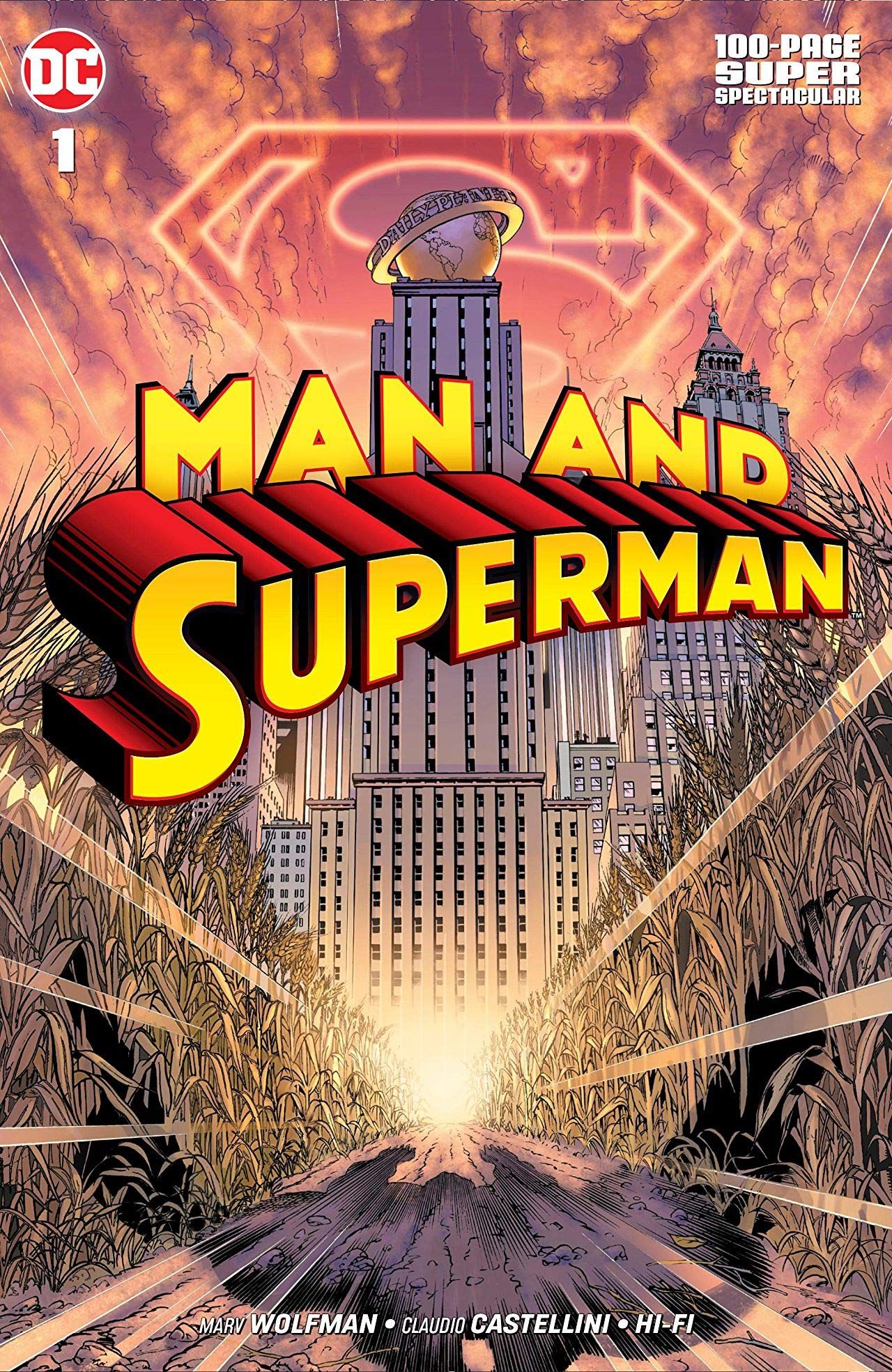 Man and Superman 100-Page Super Spectacular #1 Comic