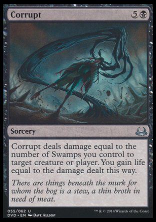 Corrupt (Duel Decks : Anthology) Trading Card