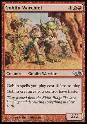 Goblin Warchief (Elves vs. Goblins)