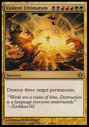 Violent Ultimatum (Shards of Alara)