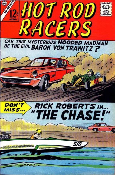 Hot Rod Racers #12 Comic