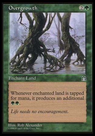 Overgrowth (Stronghold) Trading Card