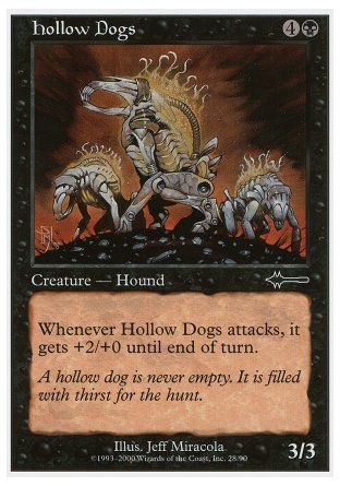 Hollow Dogs (Beatdown) Trading Card