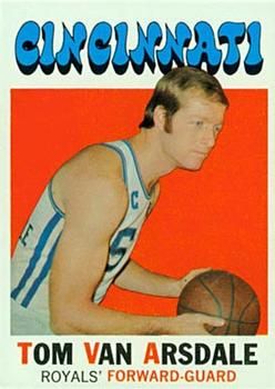 Tom Van Arsdale 1971 Topps #75 Sports Card