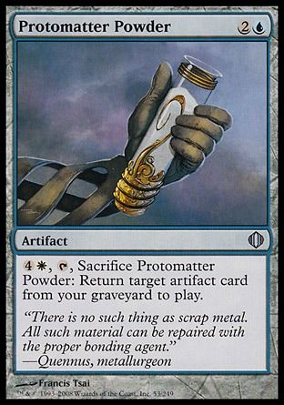 Protomatter Powder (Shards of Alara) Trading Card