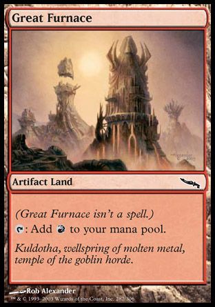 Great Furnace (Mirrodin) Trading Card