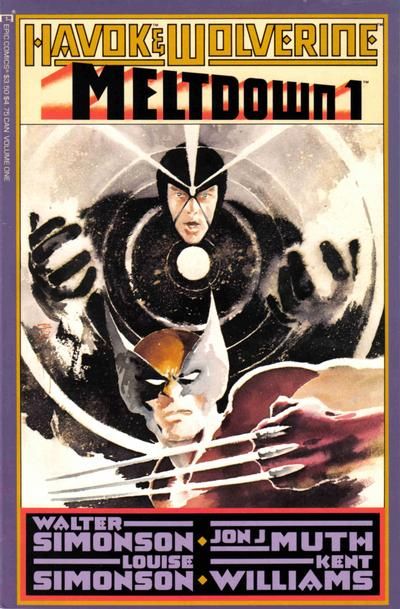 Havok & Wolverine - Meltdown #1 Comic