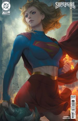 Supergirl #4 (Cvr B Stanley Artgerm Lau Card Stock Variant)