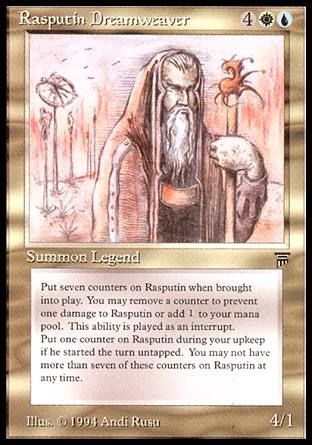 Rasputin Dreamweaver (Legends) Trading Card