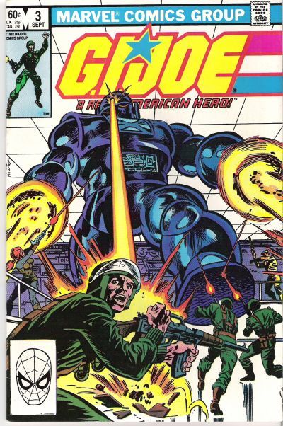 G.I. Joe, A Real American Hero #3 Comic