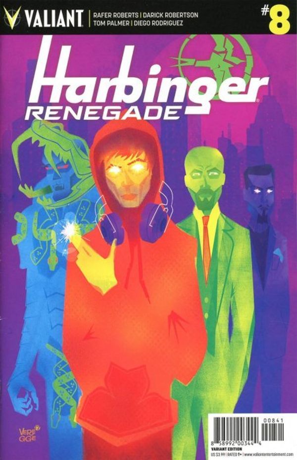 Harbinger Renegade #8 (Cover D 20 Copy Cover Veregge)