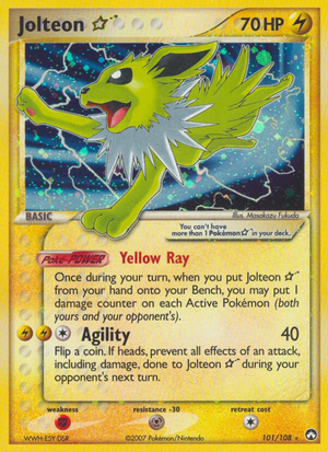 Jolteon ★ Star (101/108) - Power Keepers