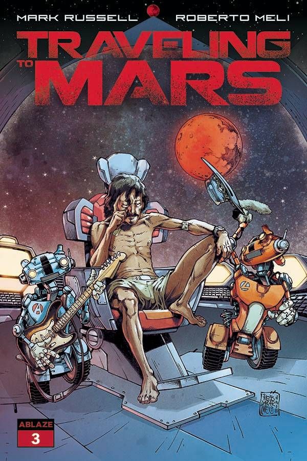 Traveling to Mars #3 Comic