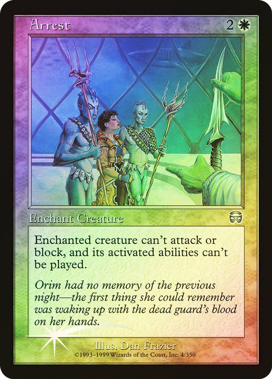 Arrest (Mercadian Masques - Foil) Trading Card