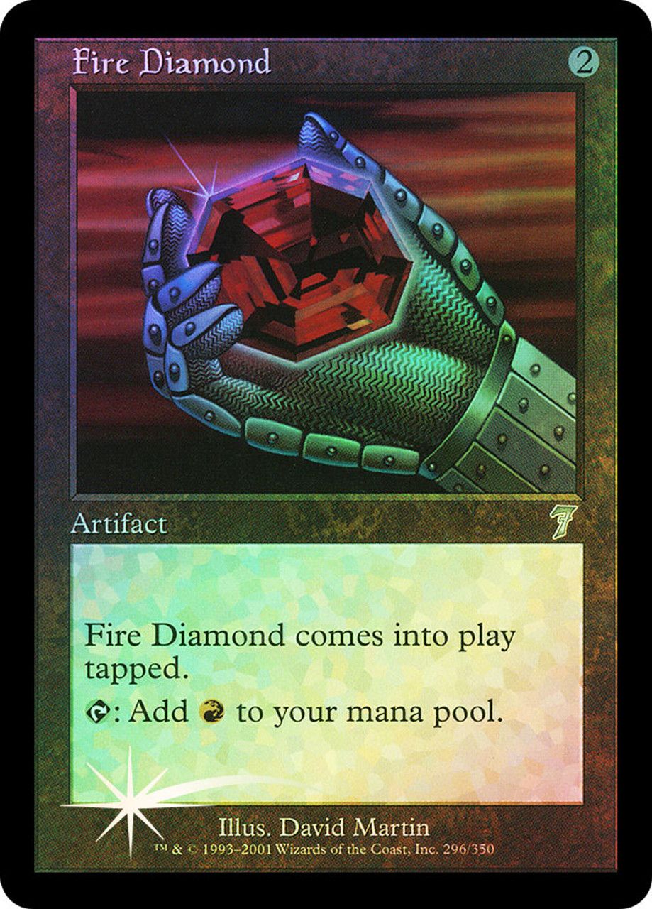 Fire Diamond (7th Edition - Foil) Trading Card