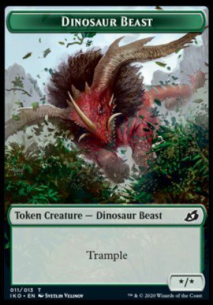 Dinosaur Beast (Ikoria Lair of Behemoths) Trading Card