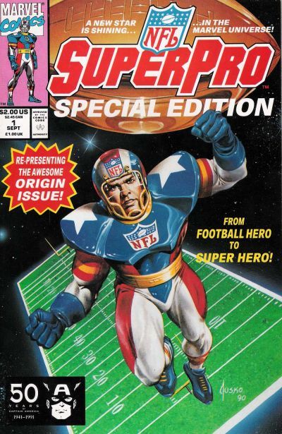 NFL Superpro Special Edition Comic