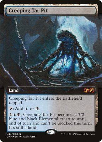 Creeping Tar Pit (Ultimate Box Topper) Trading Card