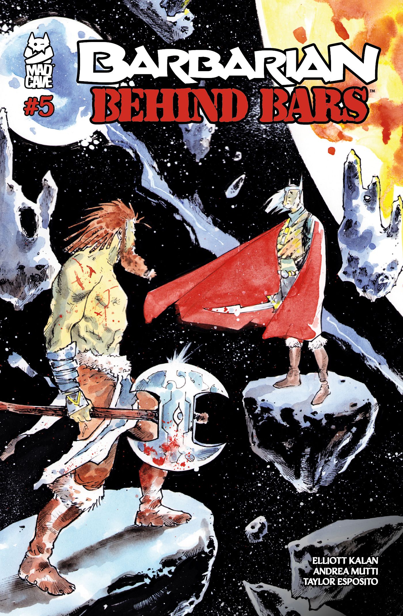 Barbarian Behind Bars #5 Comic