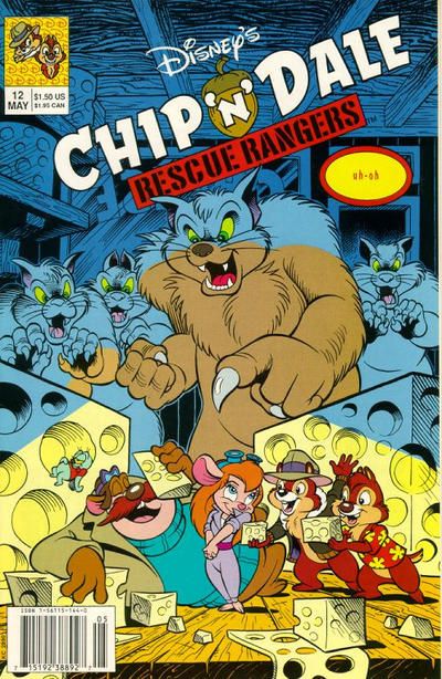 Chip 'N' Dale Rescue Rangers #12 Comic