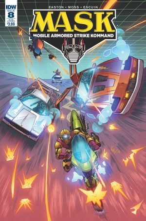 Mask Mobile Armored Strike Kommand #8 (Sub Variant B)