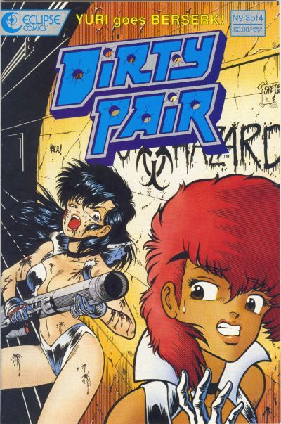 Dirty Pair #3 Comic