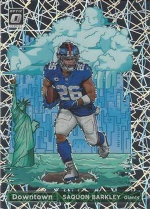 Saquon Barkley 2021 Donruss Optic - Downtown! Football #DT-6