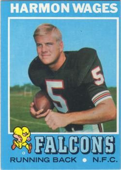 Harmon Wages 1971 Topps #246 Sports Card