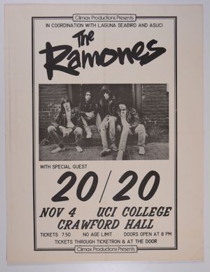 The Ramones Crawford Hall 1983