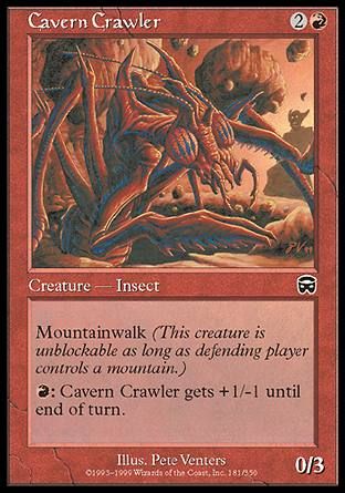 Cavern Crawler (Mercadian Masques) Trading Card