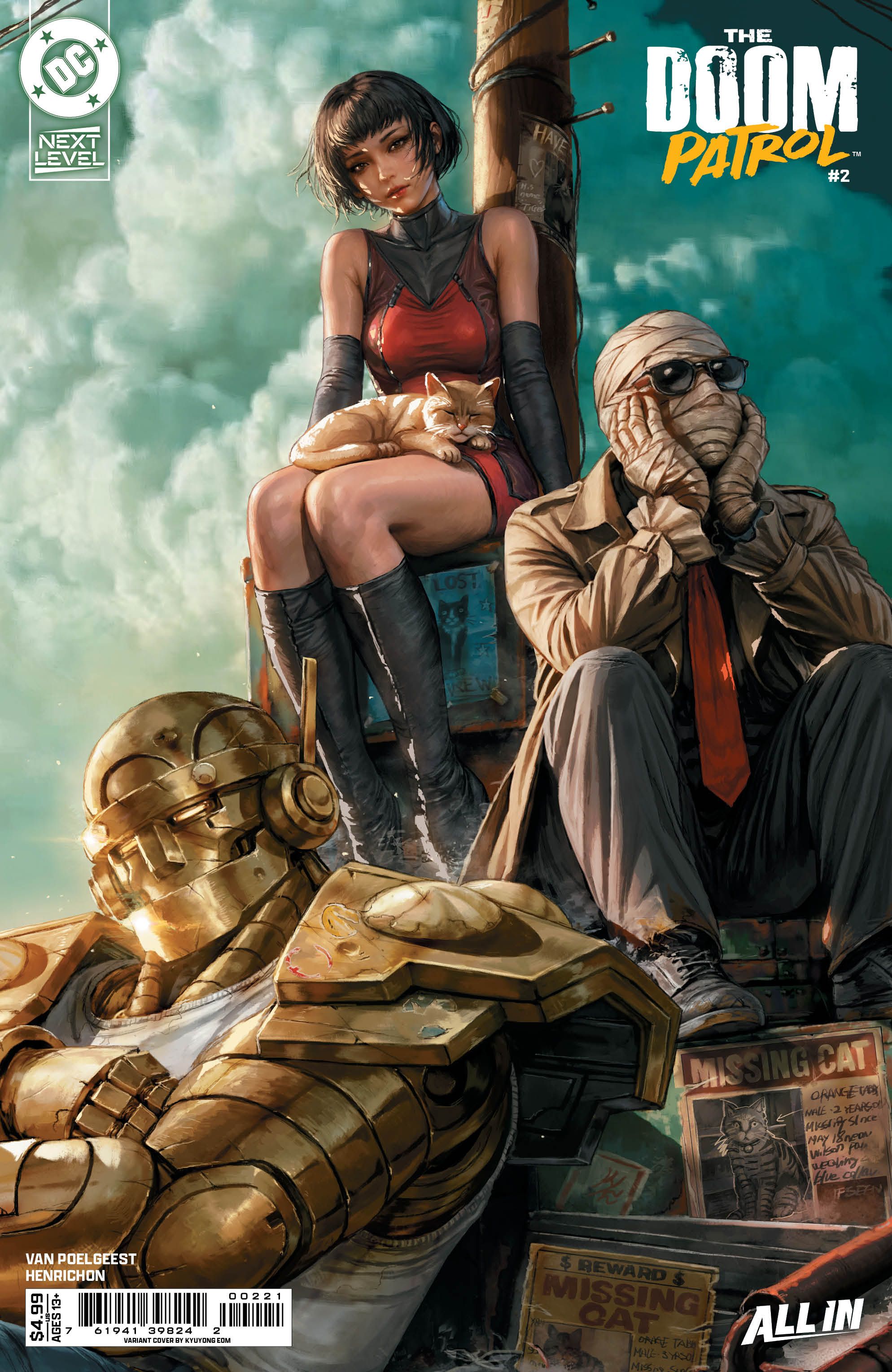 Doom Patrol #2 (Cvr B Kyuyong Eom Card Stock Variant) Comic